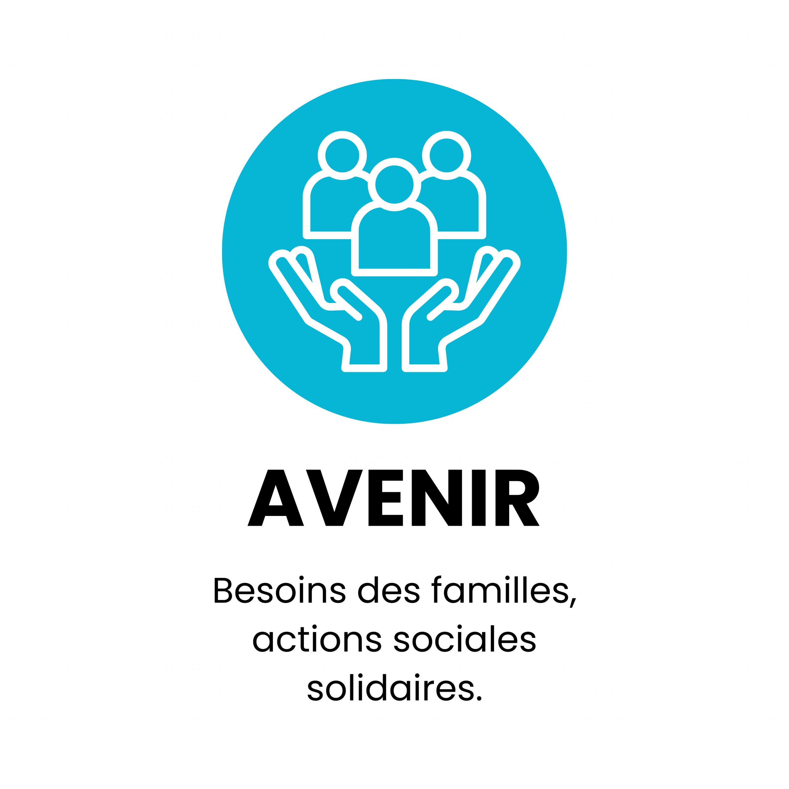 Besoins des familles, actions sociales solidaires.